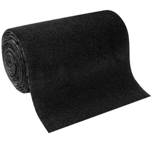 (2) Marine Carpet Covered Bunk Boards | 4 Feet Long, 2x4 Size, Black | For Boat Trailer Bunk Replacement